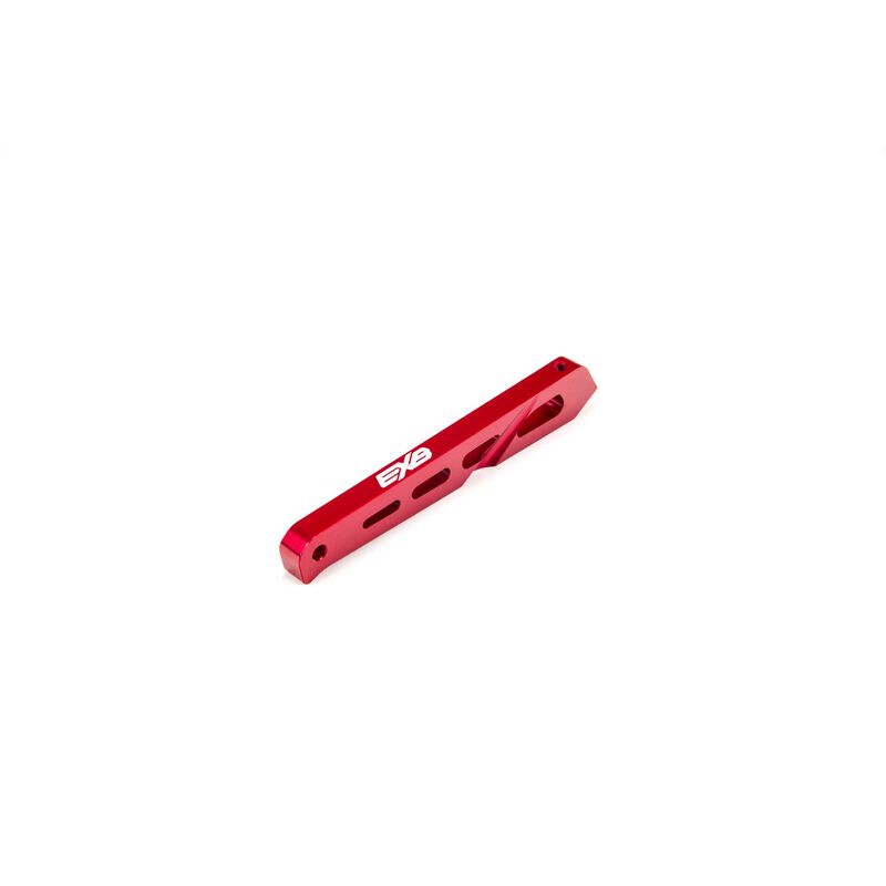 Rear Center Chassis Brace Aluminum 87mm Red Suits 6S Notorious, Outcast, Typhon