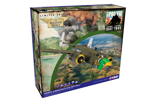 1/72 B-25D Mitchell, Red Wrath