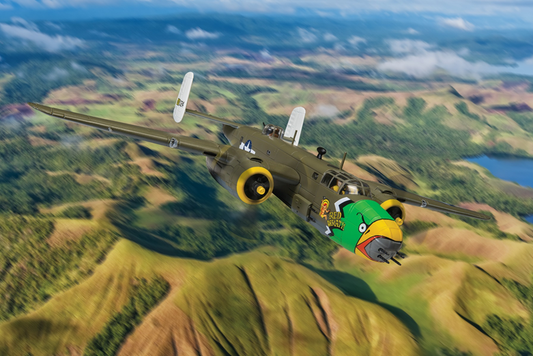 1/72 B-25D Mitchell, Red Wrath