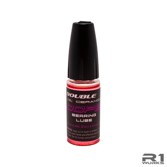R1 Wurks 10ml DOPE Double Ceramic Infused Bearing Lube Pink (Thin High Speed