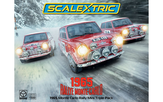 Scalextric 65 Monte Carlo Rally Mini 3pk
