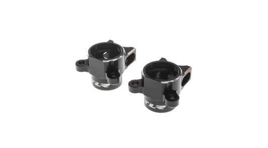 VHA Rear Hub Body Set, Aluminum, Black: 22 5.0 and 22X by TLR