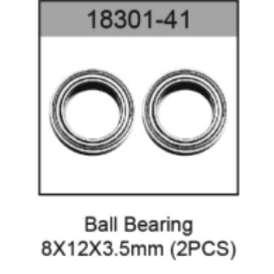 Ball Bearings (8mmx12mmx3.5mm) 2pcs