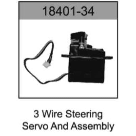 3 Wire Steering Servo & Device