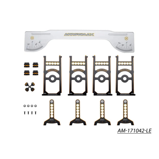 Set-Up System For 1/8 Off-Road & Truggy Cars With Bag Limited Edition Black