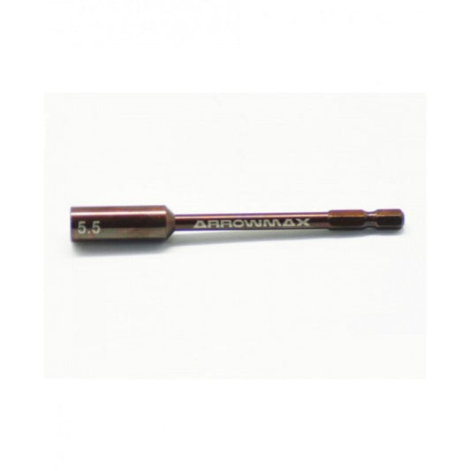 Nut Driver 5.5 X 70MM Quick Drive Tip, by ArrowMax