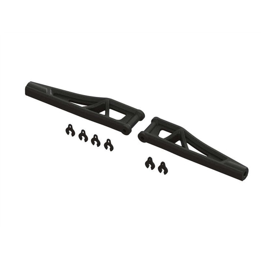 Front Upper EXB Suspension Arms 120mm (Pr) suit 6s Kraton, Notorious, Outcast,