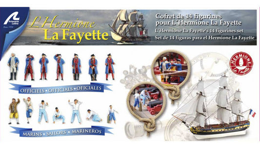 Artesania 14 figures for La Fayette