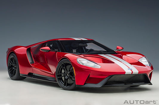 AUTOart 1/12 Ford GT Red w/silver