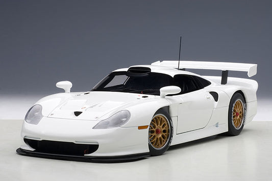 AUTOart 1/18 Porsche 911 GT1 White