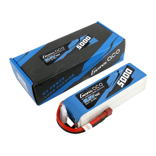 Gens Ace 5000mAh 5S 18.5v 45C Lipo Battery for F3A 154x46x38mm 600g with EC5