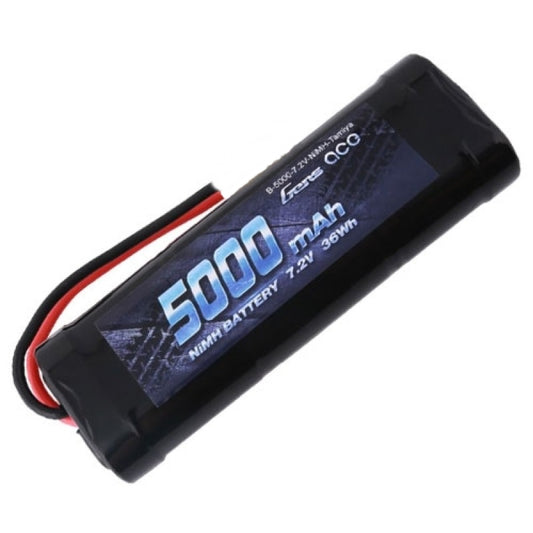 Gens Ace 7.2V NiMh 5000mAh Stick Battery pack Quality 14Awg Silicone Wire & XT60