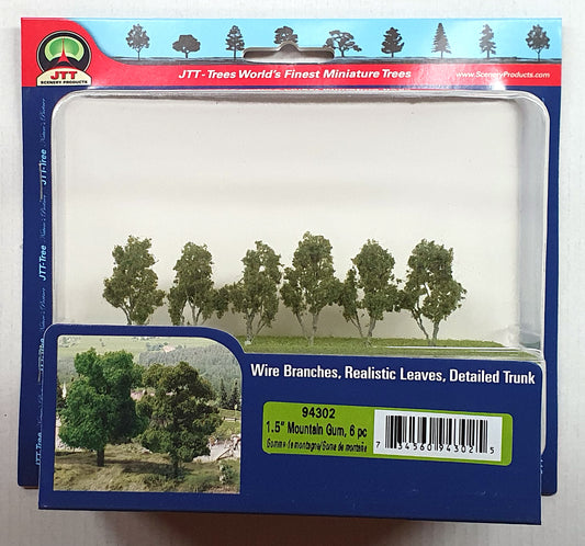 JTT Mountain Gum Trees 38.1mm(6)