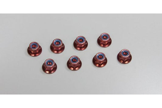 Kyosho Fl.Nylock Nut (M4x5.6)(5) Rd