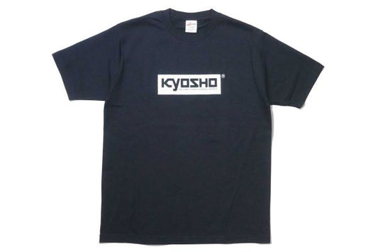 Kyosho T Shirt L: Box Logo Navy