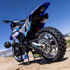 1/4 Promoto-MX Motorcycle RTR, Club MX Blue by LOSI