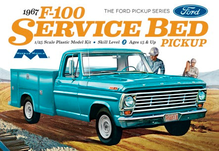 Moebius 1/25 '67 Ford F-100 ServiceBeb