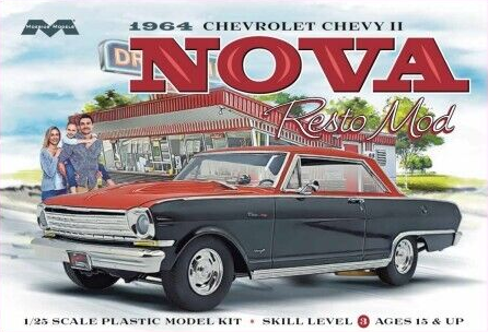 Moebius 1/25 '64 Chevy Nova Resto Mod