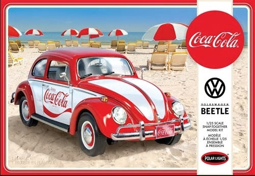 Polar Lights 1/24 VW Beetle Coca-Cola SNAP