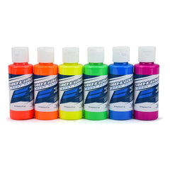 RC Body Paint Fluorescent Color (6 Pack) by Proline
