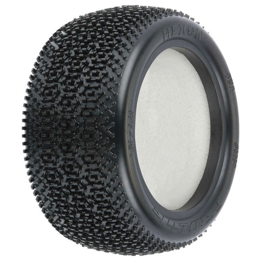 1/10 Hexon CR4 Rear 2.2" Carpet Buggy Tires (2) by Proline