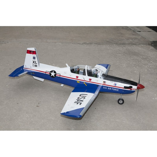 Texan T-6A II 1.6m improved w/battery hatch/flaps .75-91 2S, .91-1.00 4S USAF