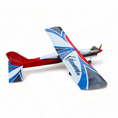 Boomerang V2 Trainer 61" wingspan - .46 glow engine or 10cc gas White,Red, Blue