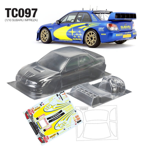 1/10 Subaru Impreza WRC 190mm Subaru Global Decal Sheet