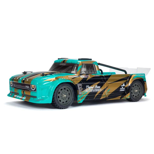 Product Review: INFRACTION 4X4 MEGA RTR 1/8th Resto-Mod StreetBash Truck Teal/Bronze By ARRMA