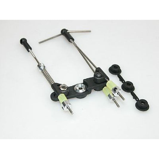 Q World Throttle/Brake Linkage fits Fut, JR Hitec