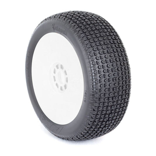 1:8 BUGGY CATAPULT (SOFT) EVO WHEEL PRE-MOUNTED WHITE by AKA