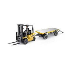 #1578 Alloy Flat deck trailer 1/10 scale by HUINA