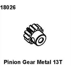 RC Pro Pinion Gear Metal 13T, RCPRO 1/18 MT