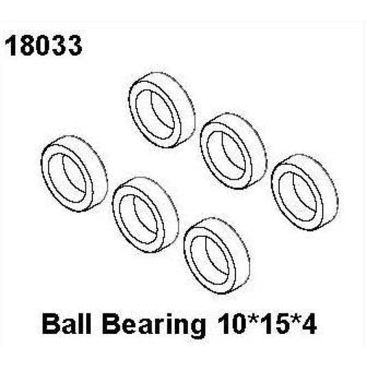 RC Pro Ball Bearing 10*15*4, RCPRO 1/18 MT