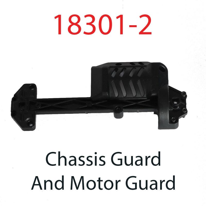 Chassis Guard & Motor Guard HS18301-2, HS18421/2 HO Speed
