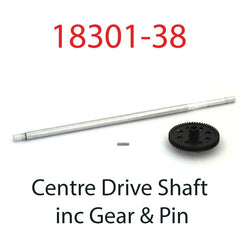 Centre Shaft Aluminium HO Speed