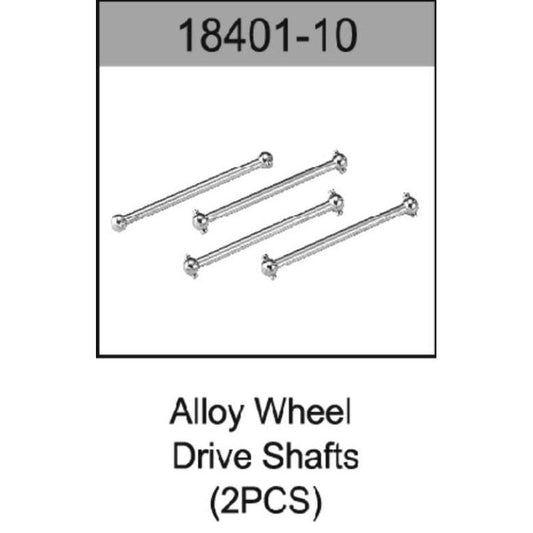 Alloy Wheel Drive Shafts 2pcs HO Speed