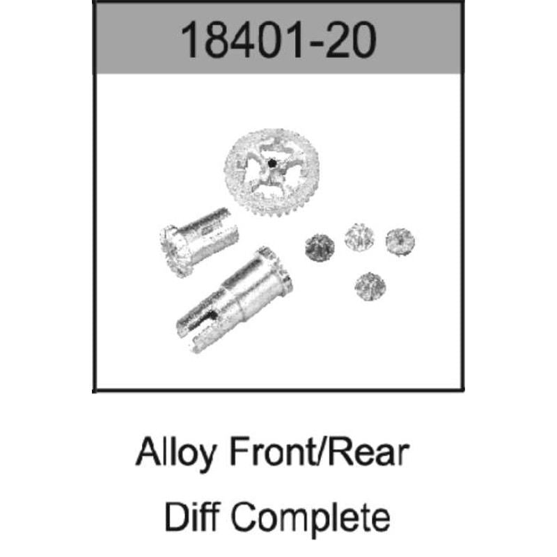 Alloy Front/Rear Differential by HO Speed