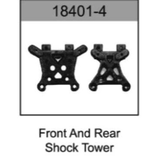 Front & Rear Shock Tower Brushless HS18421/2 HO Speed