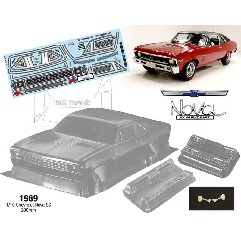 Team C 1969 CHEVOLET NOVA SS 200MM Wide