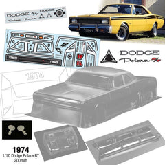 Team C 1/10 1974 Dodge Polara RT, 200mm VTA