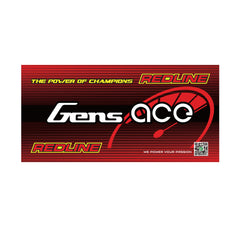 Redline Pit Mat 120x60cm (47 x 24 inch) by Gens Ace