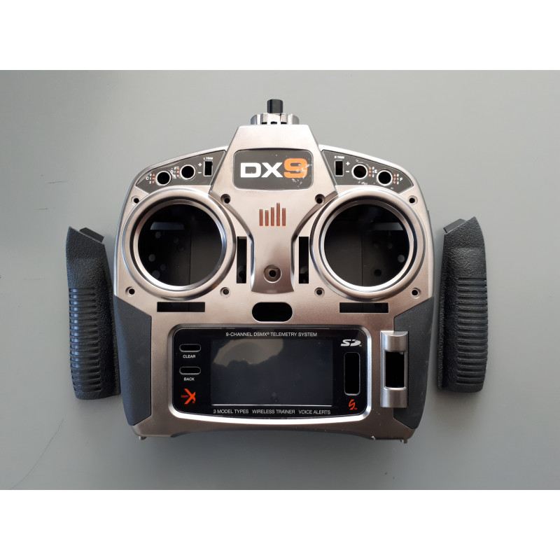 Spektrum DX9 Case only w/Grips and display Lens