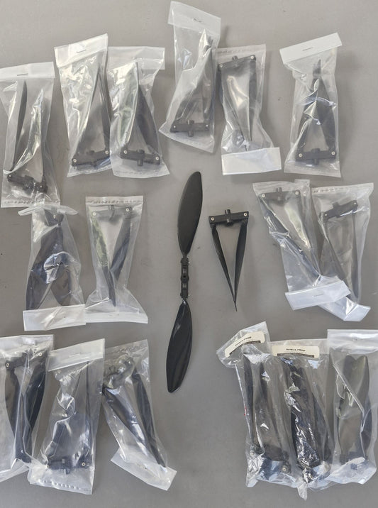 "Stock lot clearance - 18pcs" 10x6 folding Prop, 6mm hex drive by ST Model