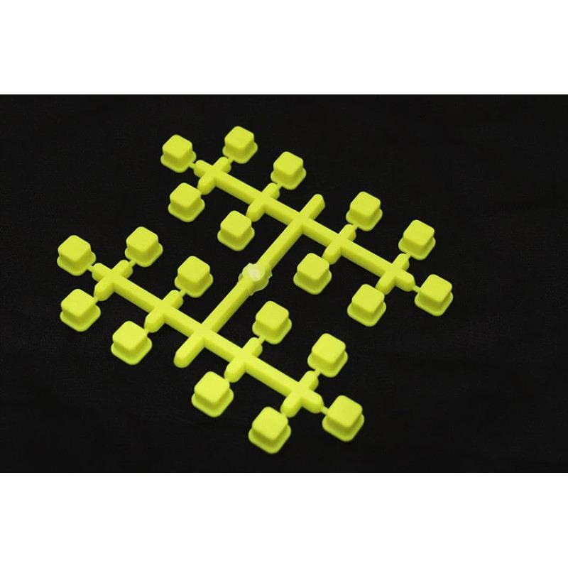 Agama Suspension bushing/Pills - yellow / soft (20)