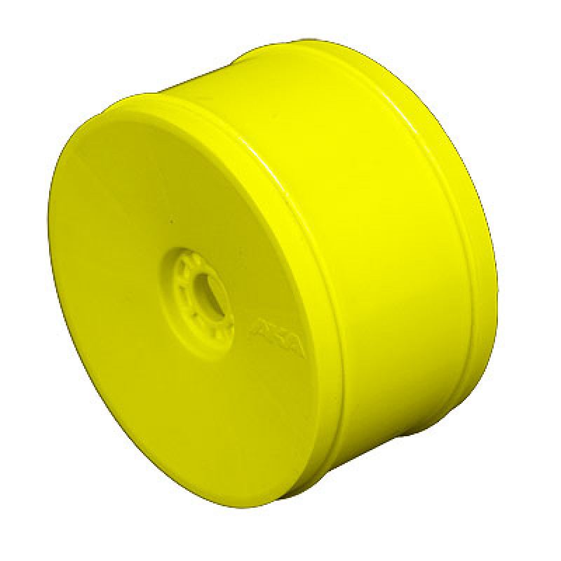 1/8 Truggy EVO Wheel Yellow (4 Pcs) by AKA