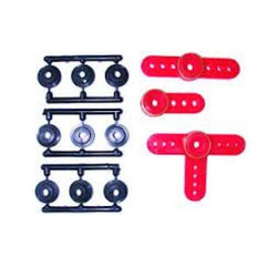 Hong Nor Universal Servo Horn (Red) suit Fut. JR, Hitec