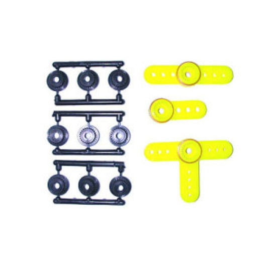 Hong Nor Universal Servo Horn (Yellow) suit Fut. JR, Hitec