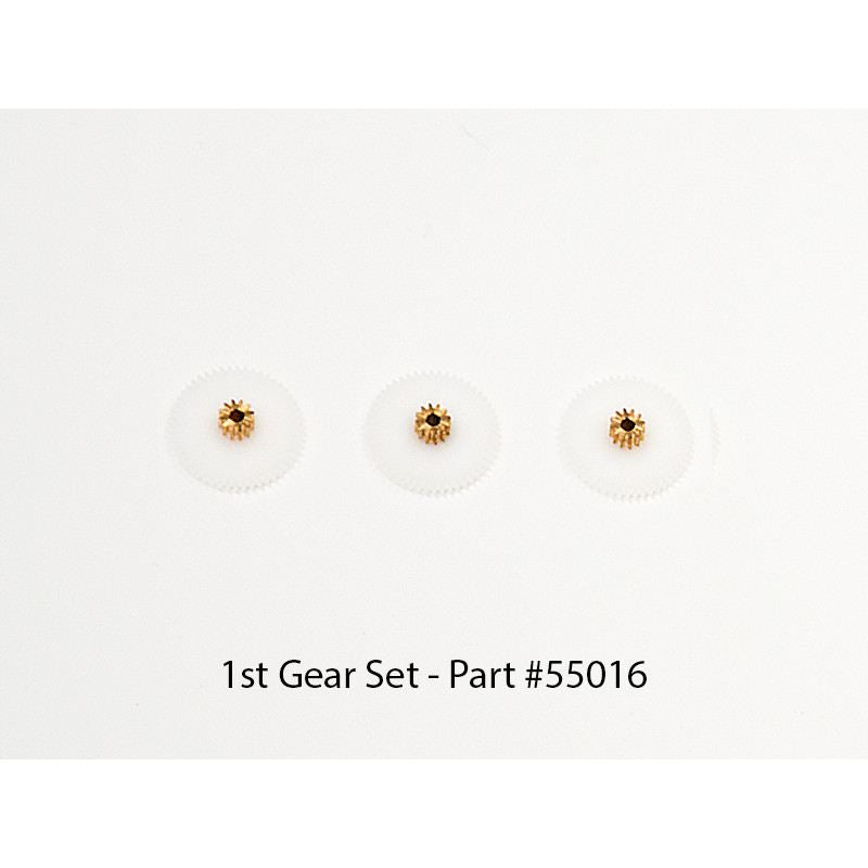 HITEC HS-5/645/5625/5645MG/5665/5685MH METAL PLASTIC FIRST GEAR SET (3PCS)