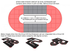 Kyosho MiniZ Circuit50 Oval Extnsn(32